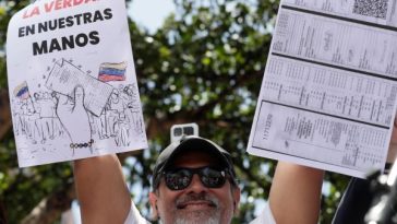 Cientos de venezolanos se juntaron este sábado en las plazas de Colombia