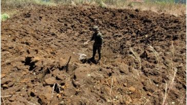 Ejército Nacional frustra atentado en el departamento del Cauca: destruyen dos cilindros de gran poder