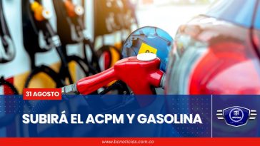 En septiembre subirá la gasolina y el ACPM en Colombia: Conozca el valor para Manizales