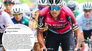 «Fui víctima de un atraco en Ipiales mientras salía a entrenar»: Robinson Chalapud, campeón de ciclismo