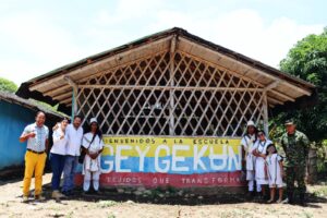 Inauguran comedor escolar en colegio étnico de Valledupar