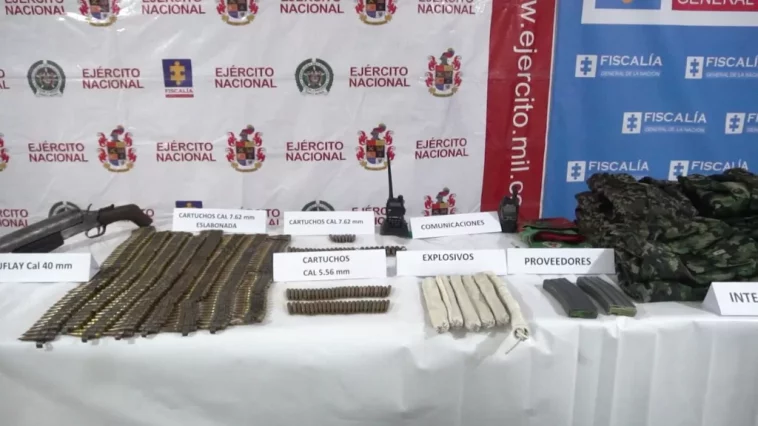 Incautan material de guerra al ‘Clan del Golfo’