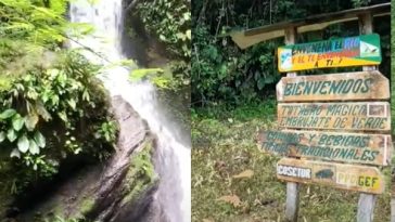 La cascada del amor en Tatabro Mágico, Buenaventura