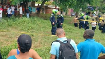 Macabro hallazgo en una zona enmontada en Barranquilla.