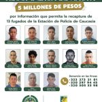 detenidos fugados caucasia