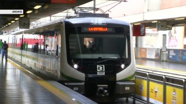 Metro de Medellín, uno de los medios de transporte más eficaces de la ciudad. Foto: Teleantioquia.