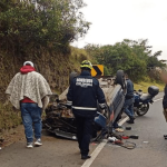 Misterioso accidente de tránsito en Ipiales: encontraron vehículo volcado pero no a los ocupantes, ni lesionados en la zona