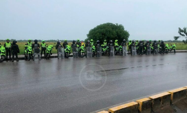 Mojaneros no bloquearon el aeropuerto Los Garzones