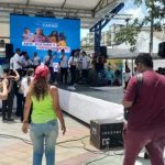 La colorida Feria de emprendimiento colmó todas las expectativas de asistencia.