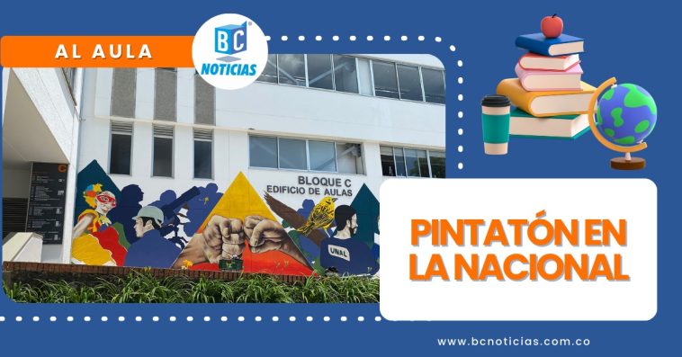 “Pintatón” en el Campus Palogrande de la UNAL: Unidad y Creatividad en Manizales