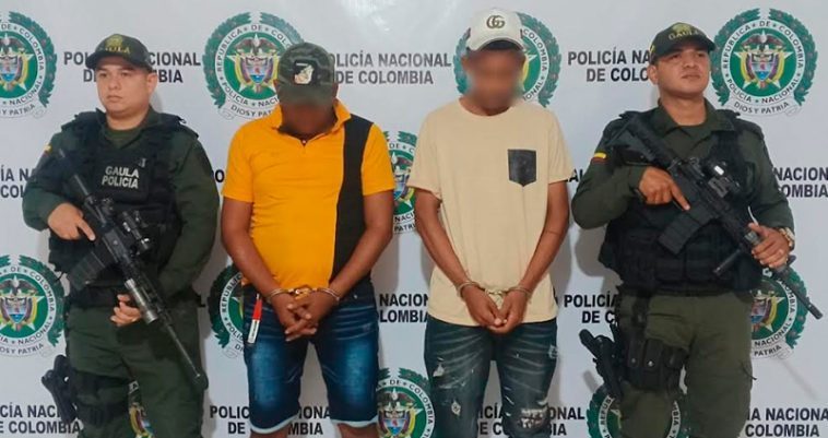 Presuntos miembros del ‘Clan del Golfo’ fueron capturados en Bosconia