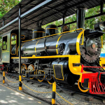 El monumento al Ferrocarril de Antioquia es uno de los atractivos turísticos de este municipio. Es un espacio propicio para tomar buenas fotos y mostrar la riqueza turística de Antioquia. Foto: Antioquia es Mágica