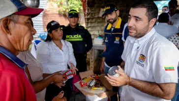 SOLIDARIDAD EN ACCIÓN | Gobernador de Bolívar lidera la respuesta a la emergencia en San Jacinto