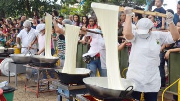 Se acaba el Festival del Quesillo en las fiestas del turismo de Yaguará