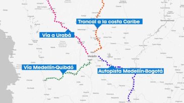 Transportadores advierten sobre peligro en 4 corredores viales de Antioquia