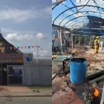 Tristeza en Rozo tras el voraz incendio que afectó a los Kioscos Pacho, lugar emblemático de la rumba