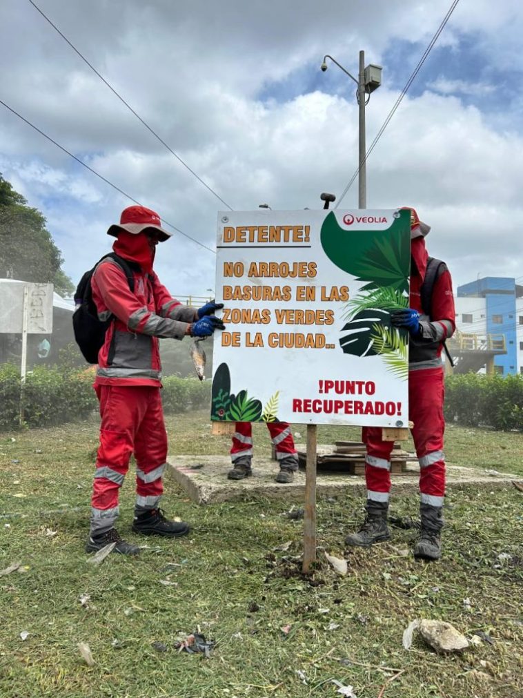 «Veolia lidera la revitalización de la Crisanto Luque en Cartagena: limpieza y embellecimiento de las avenidas principales»