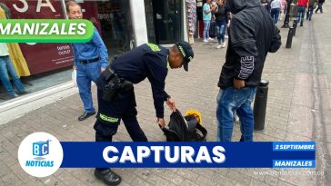 13 personas fueron capturadas durante el fin de semana en Manizales