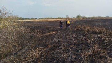 15 municipios del Huila en alerta roja por incendios forestales.