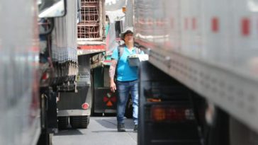 Protesta de camioneros