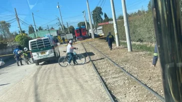 Arrollada por tren muere joven en Cajicá, Cundinamarca