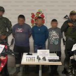 Autoridades capturan tres integrantes del Clan del Golfo en Antioquia