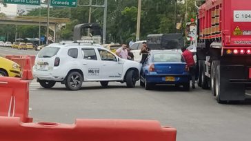 Bloqueo en la movilidad sector Llano Lindo