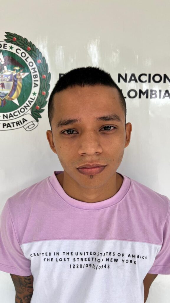 Capturado ‘Frijol’, delincuente con extenso historial criminal en Neiva