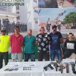 Capturados cinco miembros del Clan  del Golfo con armas de alto calibre