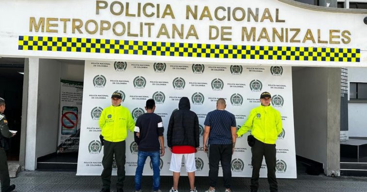 Capturan a presuntos responsables de un homicidio en el barrio Persia