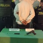 Capturaron a un hombre en Chinchiná por porte ilegal de armas de fuego