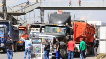 Paro camionero Bogotá