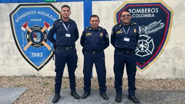 Comisión de Bomberos Aguazul viaja a Guatemala para recibir un entrenamiento sobre incendio en estructuras colapsadas