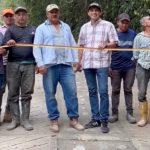 Concluyó proceso de pavimentación vial en vereda de Iquira 