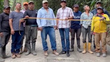 Concluyó proceso de pavimentación vial en vereda de Iquira 