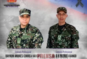 Dos soldados muertos y 28 lesionados tras atentado del ELN a batallón en Puerto Jordán - Arauca