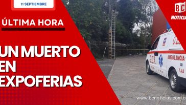 Dos trabajadores recibieron una descarga eléctrica en Expoferias, uno falleció