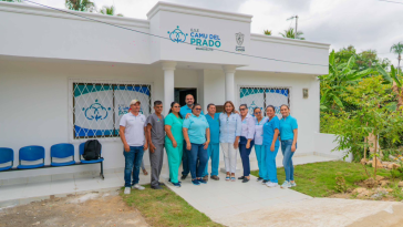 E.S.E. Camu del Prado y Alcaldía de Cereté renuevan Centro de Salud de Manguelito