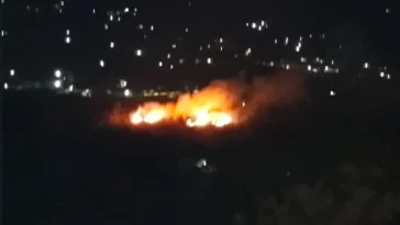 Emergencia por incendio forestal en las Veredas del Sur de Fusagasugá