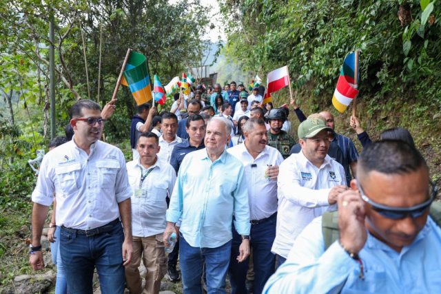 En el estrecho, en san Agustín Huila, inició la travesía por el rio magdalena.