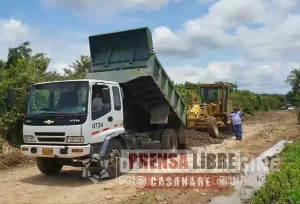 Gobernación de Casanare prioriza mantenimiento de vías terciarias en varios municipios