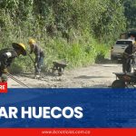 Gobernación inició estrategia de tapar huecos en vías del Norte de Caldas