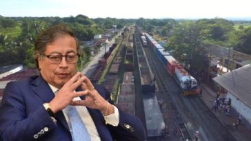 Gustavo Petro y plan de ferrocarriles en Colombia