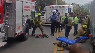 Grave accidente en la vía Bogotá-La Calera dejó un muerto Este miércoles se registró un impactante accidente de tránsito entre un motociclista y un camión, en el kilómetro 1 en la vía Bogotá - La Calera, en la localidad de Chapinero.