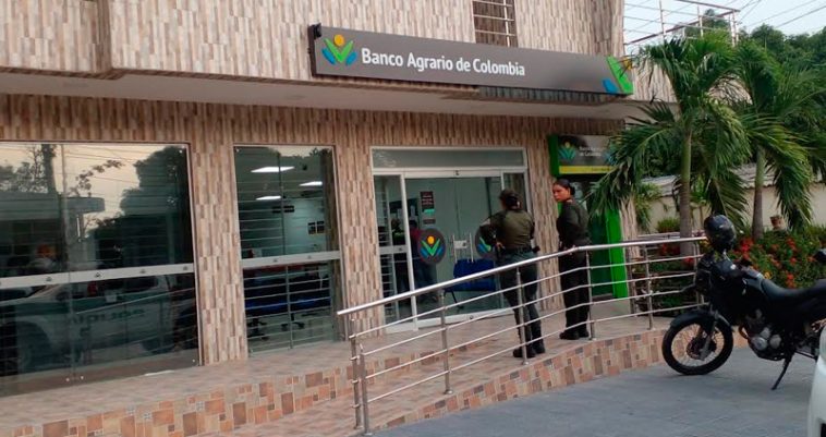 Hurtaron $9 millones del Banco Agrario de El Copey