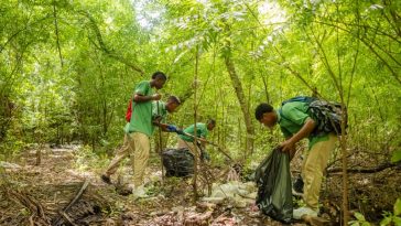 Jornada de Limpieza en la Orika: Veolia y el Consejo Comunitario de las Islas del Rosario Celebran con Sancocho Comunitario