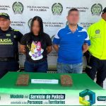 Los agarró la policía comercializando droga