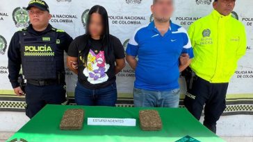 Los agarró la policía comercializando droga