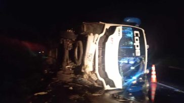 Más de 15 heridos en accidente de bus en la vía Pelaya-Pailitas