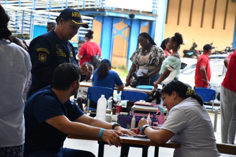 Mas de mil personas beneficiadas en Brigada de Salud de las Fuerzas Armadas